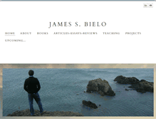 Tablet Screenshot of jamesbielo.com